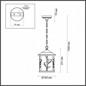 Подвесной светильник Odeon Light Cuita 4963/1 в Можге - mozhga.mebel24.online | фото 6