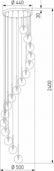 Подвесной светильник TK Lighting Aurora 10182 Aurora в Можге - mozhga.mebel24.online | фото 2