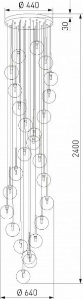 Подвесной светильник TK Lighting Aurora 10258 Aurora в Можге - mozhga.mebel24.online | фото 3