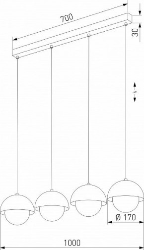 Подвесной светильник TK Lighting Bono 10213 Bono в Можге - mozhga.mebel24.online | фото 5