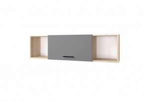 Полка 1200 АНТАЛИЯ (Сонома/Графит софт) в Можге - mozhga.mebel24.online | фото