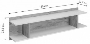 Полка навесная Альба в Можге - mozhga.mebel24.online | фото 7