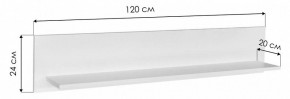 Полка навесная Бэль 10.107 в Можге - mozhga.mebel24.online | фото 5