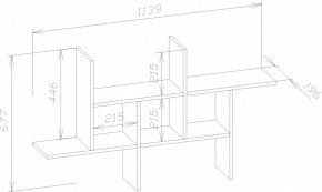 Полка навесная ПК-6 в Можге - mozhga.mebel24.online | фото 4