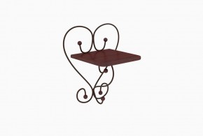 Полка прикроватная настенная (МилСон) в Можге - mozhga.mebel24.online | фото 6
