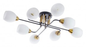 Потолочная люстра Arte Lamp Andrea A8141PL-8BK в Можге - mozhga.mebel24.online | фото