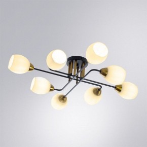 Потолочная люстра Arte Lamp Andrea A8141PL-8BK в Можге - mozhga.mebel24.online | фото 2