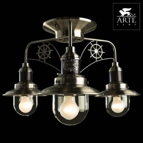 Потолочная люстра Arte Lamp Sailor A4524PL-3AB в Можге - mozhga.mebel24.online | фото 4