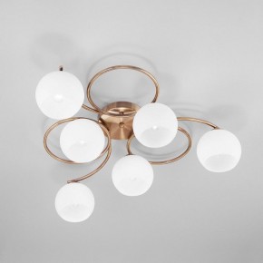 Потолочная люстра Eurosvet Alba 30144/6 античная бронза в Можге - mozhga.mebel24.online | фото 3