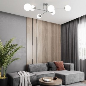 Потолочная люстра Eurosvet Netz 30181/6 хром в Можге - mozhga.mebel24.online | фото 4