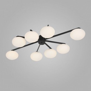 Потолочная люстра Eurosvet Opaline 70220/8 черный в Можге - mozhga.mebel24.online | фото