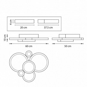 Потолочная люстра Lightstar Breve 749081 в Можге - mozhga.mebel24.online | фото 3