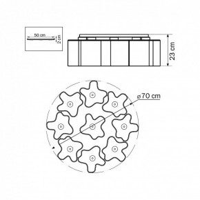 Потолочная люстра Lightstar Nubi 802090 в Можге - mozhga.mebel24.online | фото 5