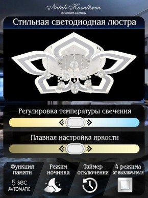 Потолочная люстра Natali Kovaltseva Cascade LED LAMPS 81159 в Можге - mozhga.mebel24.online | фото 7