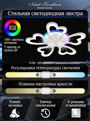 Потолочная люстра Natali Kovaltseva Hugo LED LAMPS 81133 в Можге - mozhga.mebel24.online | фото 6
