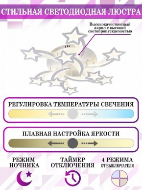 Потолочная люстра Natali Kovaltseva LED LAMPS LED LAMPS 81225 в Можге - mozhga.mebel24.online | фото 5