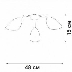 Потолочная люстра Vitaluce V31950 V31950/3PL в Можге - mozhga.mebel24.online | фото 3