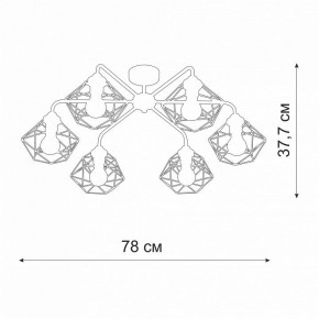 Потолочная люстра Vitaluce V42580 V42580-0/6PL в Можге - mozhga.mebel24.online | фото 2