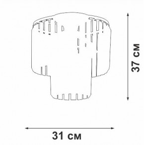 Потолочная люстра Vitaluce V5155 V5155-1/4PL в Можге - mozhga.mebel24.online | фото 4