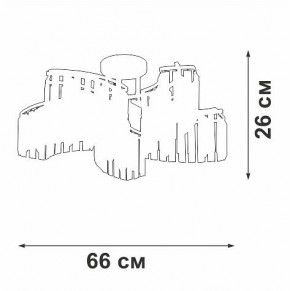 Потолочная люстра Vitaluce V5884 V5884-0/10PL в Можге - mozhga.mebel24.online | фото 4