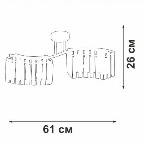 Потолочная люстра Vitaluce V5884 V5884-0/4PL в Можге - mozhga.mebel24.online | фото 4
