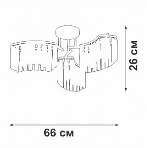 Потолочная люстра Vitaluce V5884 V5884-0/6PL в Можге - mozhga.mebel24.online | фото 3
