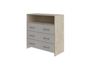 PROxSON Комод Varna (ЛДСП+ткань Бунратти/Savana Milk (молочный)) 90x40 в Можге - mozhga.mebel24.online | фото