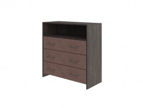 PROxSON Комод Varna (ЛДСП+ткань Дуб Кантербери/Tesla Брауни) 90x40 в Можге - mozhga.mebel24.online | фото