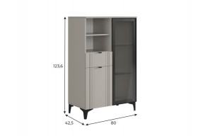 РИЧ Комод 2 со стеклом в Можге - mozhga.mebel24.online | фото 2