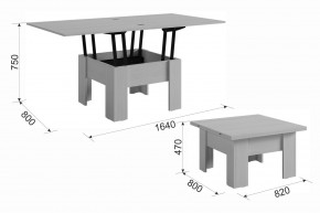 СЕКРЕТ Стол-трансформер в Можге - mozhga.mebel24.online | фото 2