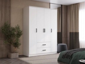 Шкаф 4-х створчатый Титан (белый) в Можге - mozhga.mebel24.online | фото 5