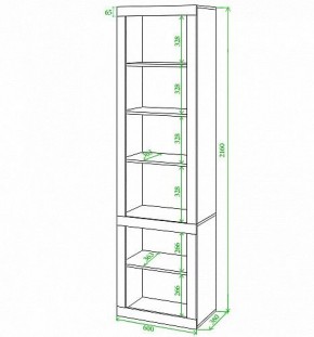 Шкаф для белья Toivo ВтВ-ФГ в Можге - mozhga.mebel24.online | фото 2