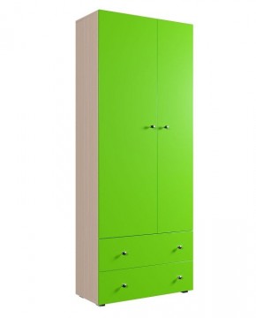 Шкаф ДМ 800 с 2-мя ящиками (млечный дуб) в Можге - mozhga.mebel24.online | фото 5