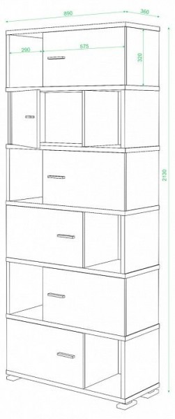 Шкаф комбинированный Домино СБ-30/6 в Можге - mozhga.mebel24.online | фото 2