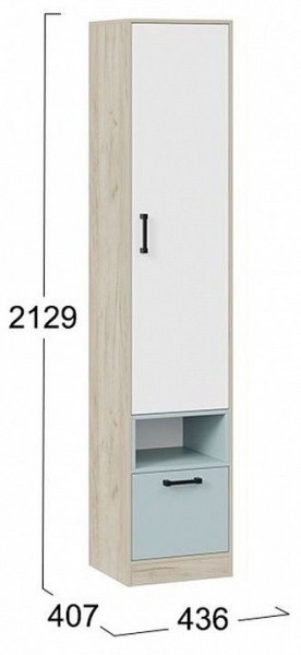 Шкаф комбинированный Оливер 401.002.000 в Можге - mozhga.mebel24.online | фото 3