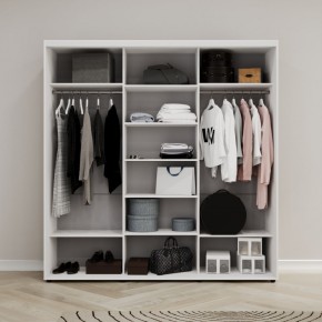 Шкаф-купе Акцент-Квадро Д 2400-600 в Можге - mozhga.mebel24.online | фото 2