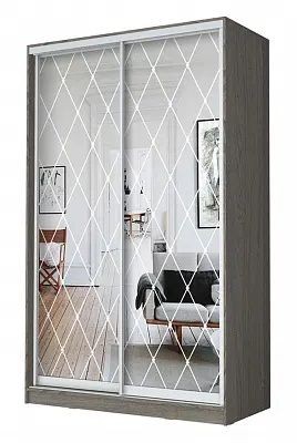 Шкаф-купе ХИТ 24-17-66 РОМБ БОЛЬШОЙ в Можге - mozhga.mebel24.online | фото