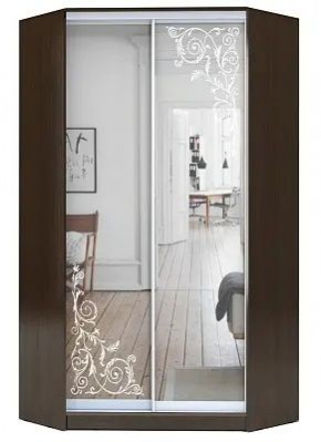 Шкаф-купе ХИТ-У-L-23-64-66 ОРНАМЕНТ в Можге - mozhga.mebel24.online | фото