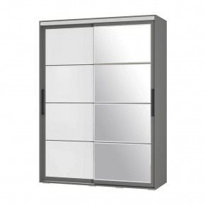 Шкаф-купе Крафт-6 1.6 м ШКК-06 (графит) в Можге - mozhga.mebel24.online | фото 3