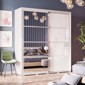 Шкаф-купе Крафт-6 1.6 м ШКК-06 (ясень белый) в Можге - mozhga.mebel24.online | фото