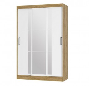Шкаф-купе Тайм ШКК-03 (крафт/белый) в Можге - mozhga.mebel24.online | фото