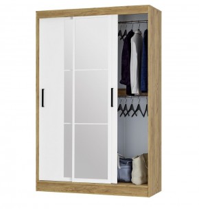 Шкаф-купе Тайм ШКК-03 (крафт/белый) в Можге - mozhga.mebel24.online | фото 2