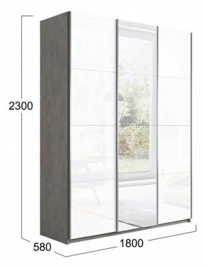 Шкаф-купе Траст СШК 2.180.60-15.13.15 в Можге - mozhga.mebel24.online | фото 3