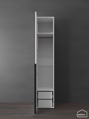 Шкаф Linnea MHR-1-3 2050х400х510 (Белый-М 11.1.1) в Можге - mozhga.mebel24.online | фото 6