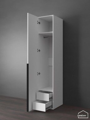 Шкаф Linnea MHR-1-3 2050х400х510 (Белый-М 11.1.2) в Можге - mozhga.mebel24.online | фото 7
