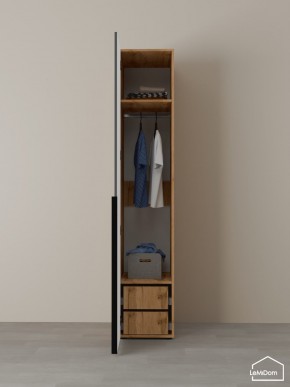 Шкаф Linnea MHR-1-3 2050х400х510 (ДВ-М 11.1.25) в Можге - mozhga.mebel24.online | фото 5