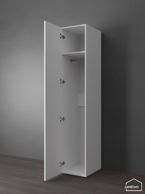 Шкаф Linnea MHR-1PO 2050х400х510 (Белый-М 11.1.2) в Можге - mozhga.mebel24.online | фото 4