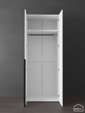 Шкаф Linnea MHR-2 2050х800х510 (Белый-М 11.1.2) в Можге - mozhga.mebel24.online | фото 4
