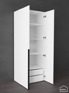 Шкаф Linnea MHR-2-4 2050х800х510 (Белый-М 11.1.2) в Можге - mozhga.mebel24.online | фото 6