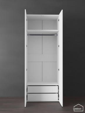 Шкаф Linnea MHR-2PO-3 2050х800х510 (Белый-М 11.1.2) в Можге - mozhga.mebel24.online | фото 4